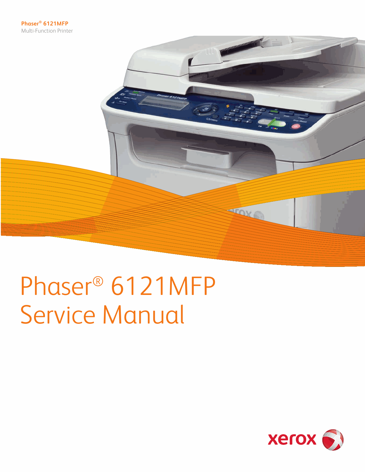 Xerox Phaser 6121-MFP Parts List and Service Manual-1